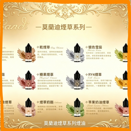 莫蘭迪煙草系列 煙油 電子煙液|高品質進口煙油,台灣熱賣款